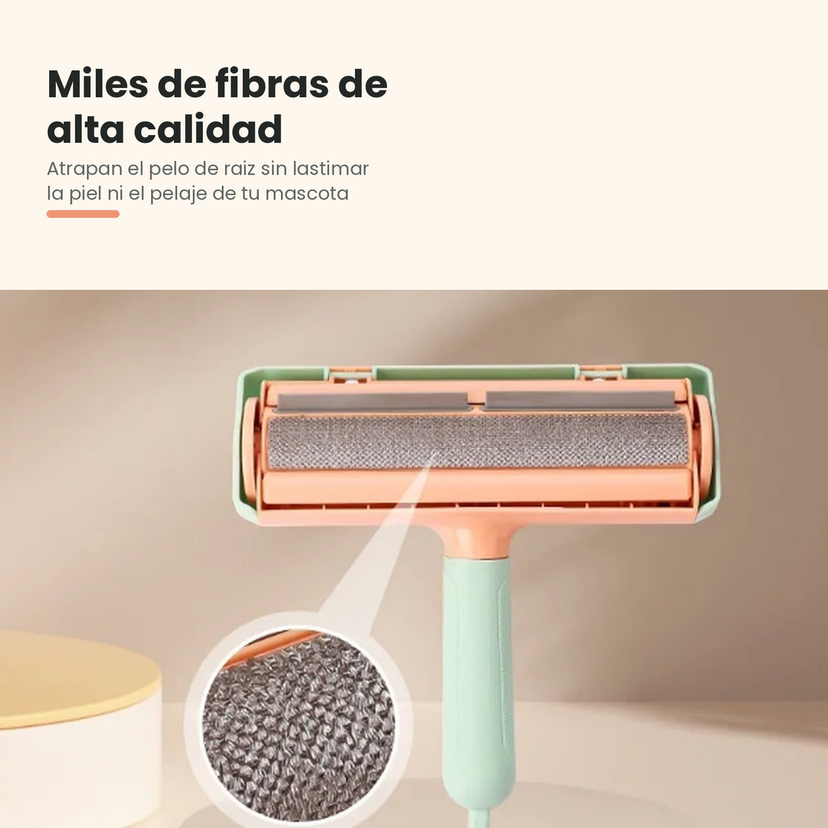 PawClean Pro — Cepillo Quitapelos Autolimpiante para Perro y Gato